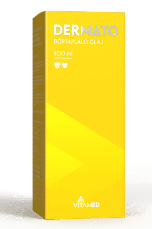Dermato bőrtápláló olaj kutyáknak és macskáknak