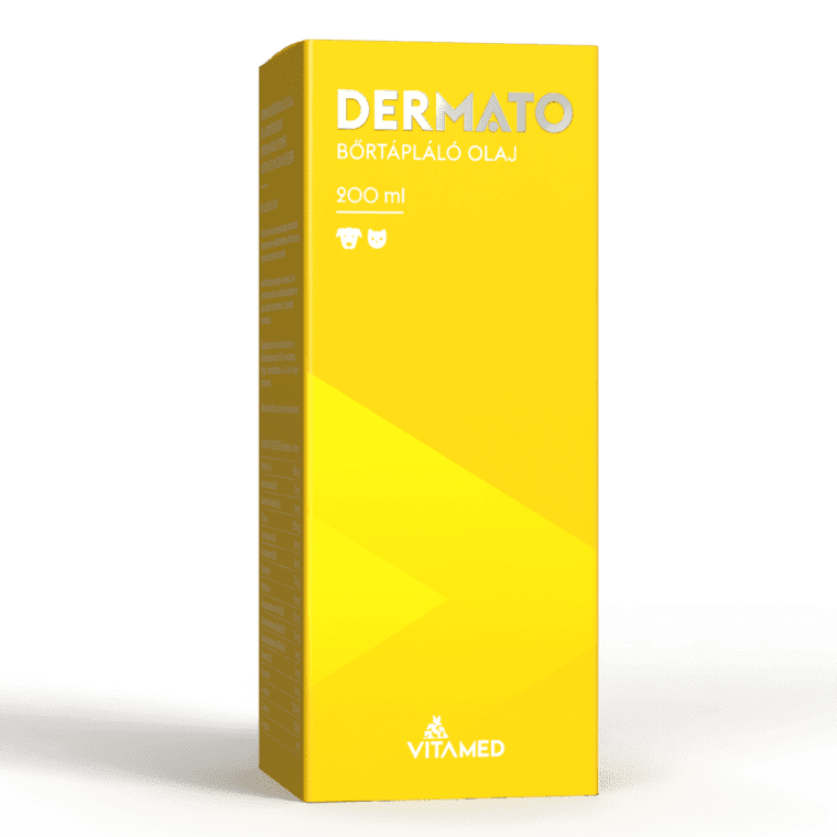 Dermato bőrtápláló olaj kutyáknak és macskáknak