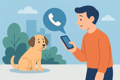 A kóbor kutyák bejelentése életet menthet.