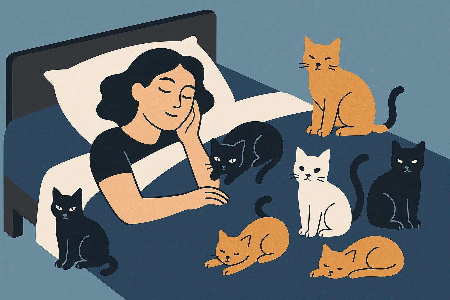 Tudd meg, mit jelent sok macskával álmodni!