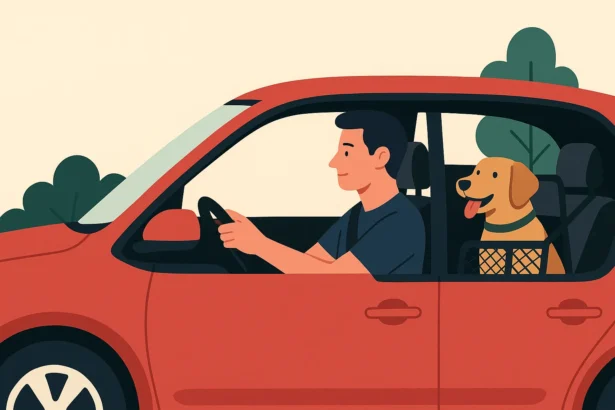 Utazás kutyával: részletes útmutató autós, vonatos, repülős utazáshoz.