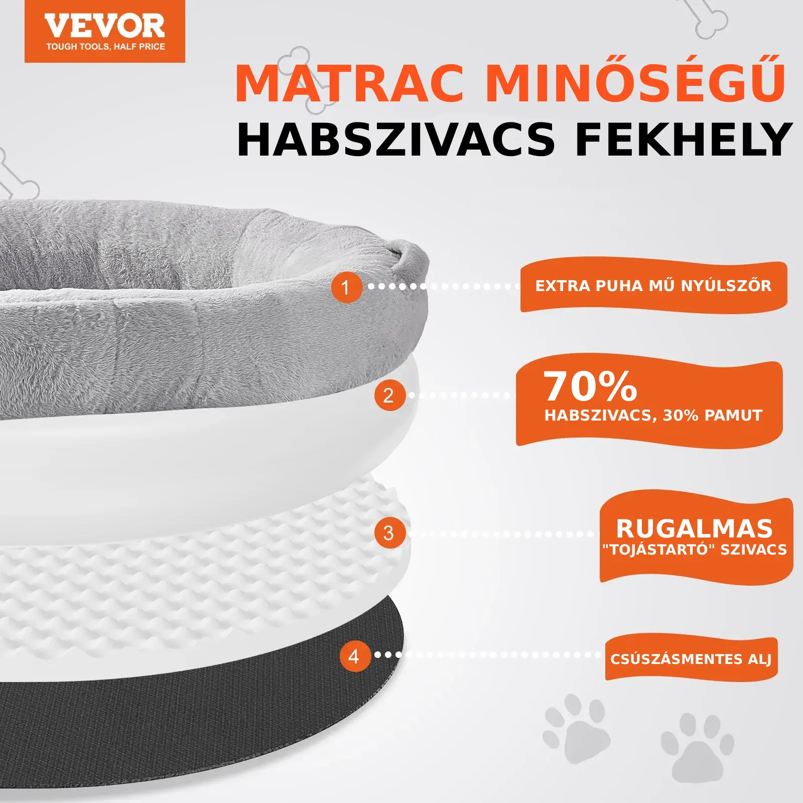 Óriás kutyaágy embereknek