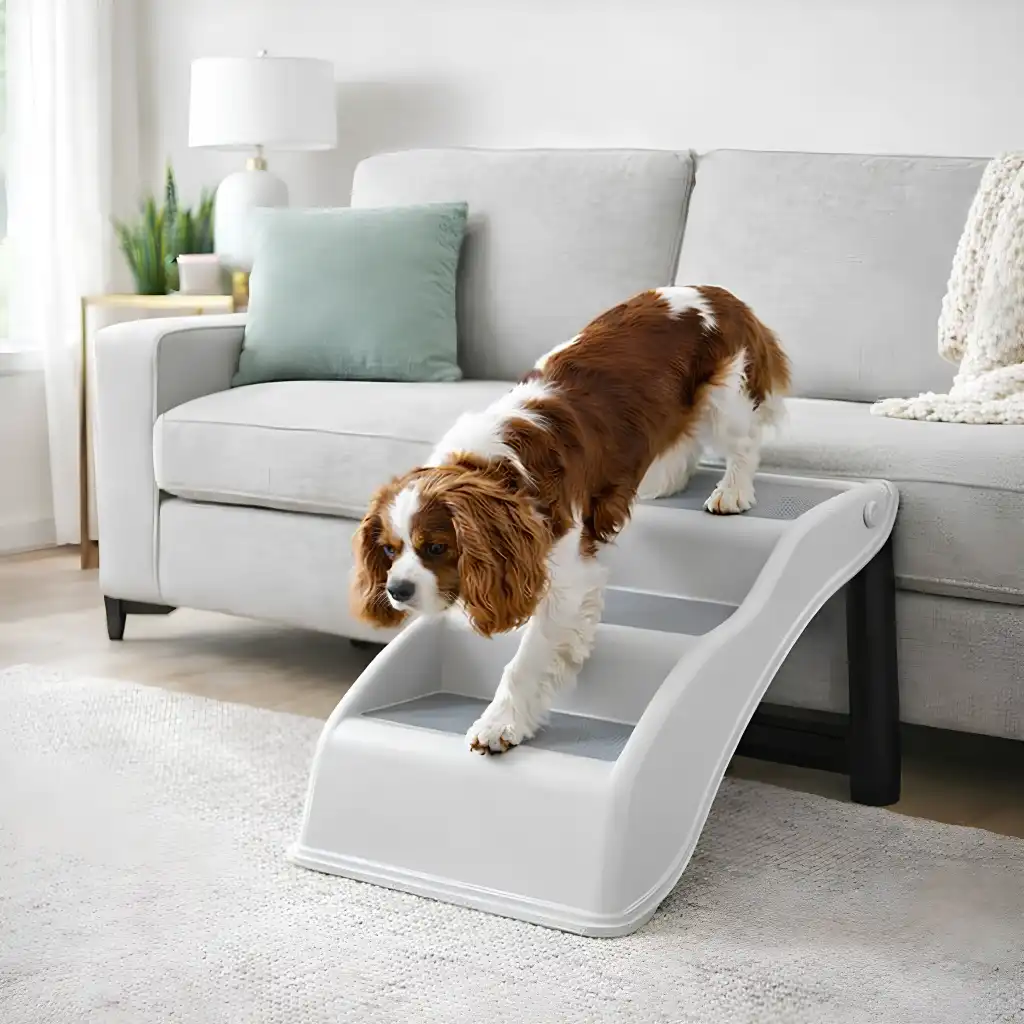 Beltéri kutyalépcső ágyhoz és kanapéhoz