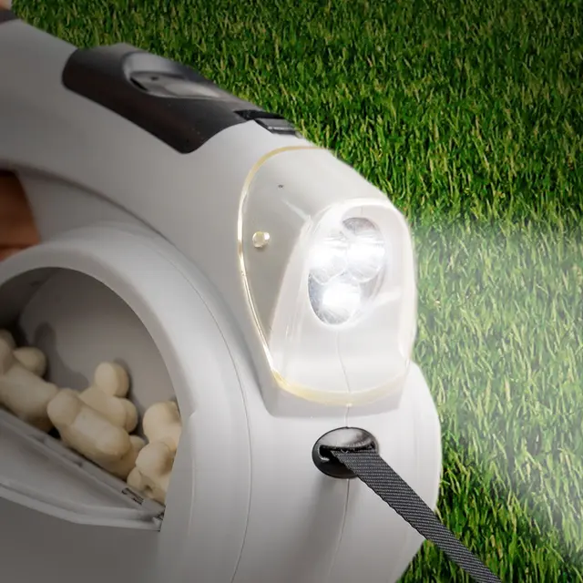 6-az-1-ben multifunkcionális, automata kutyapóráz