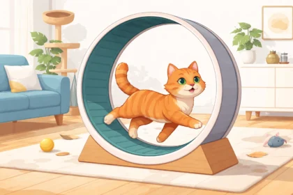 Macskakerék: hogyan segít a lakásban tartott cicák mozgásigényének kielégítésében?